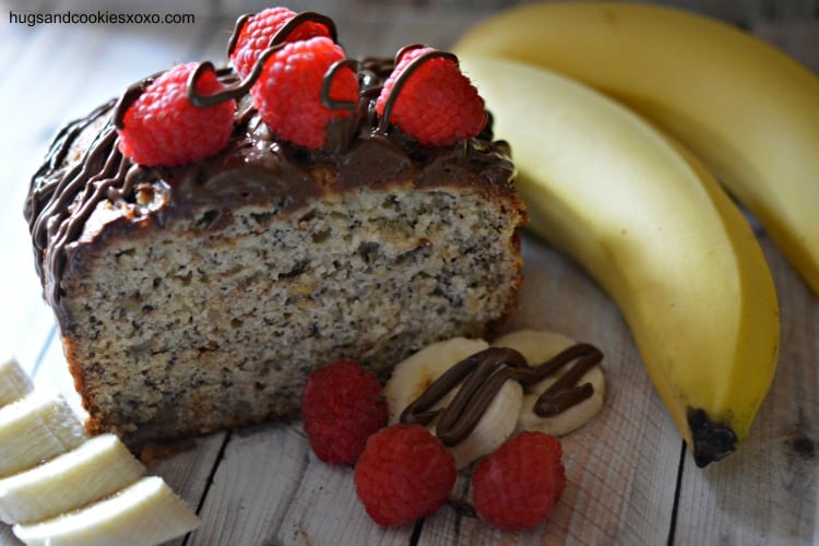 banana bread chocolate