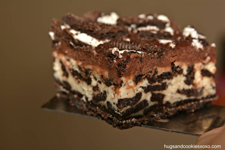 oreo cheesecake bars thick