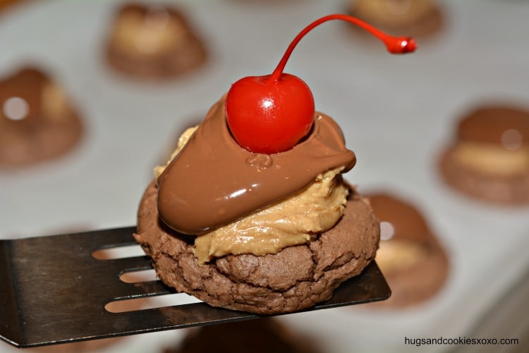 brownie buckeyes