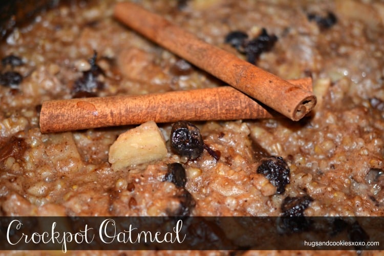 crocpot oatmeal