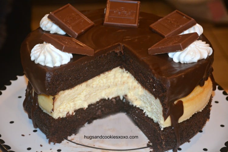 hot fudge cheesecake