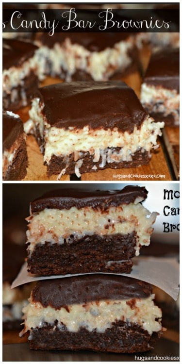 MOUNDS CANDY BAR BROWNIES