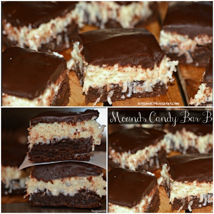 MOUNDS CANDY BAR BROWNIES