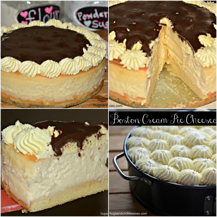 boston cream pie cheesecakes