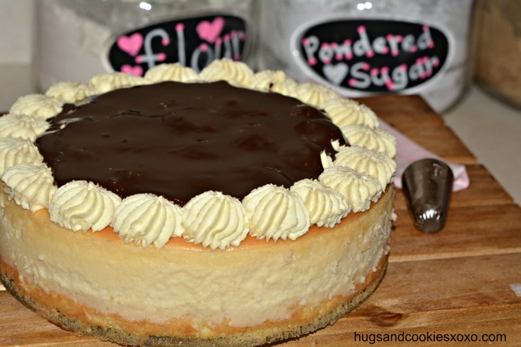 boston crem pie cheesecake