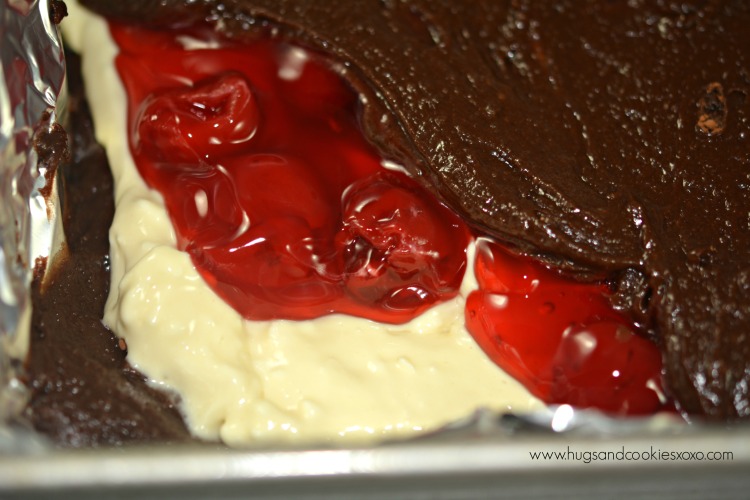 Cherry Cheesecake Brownies