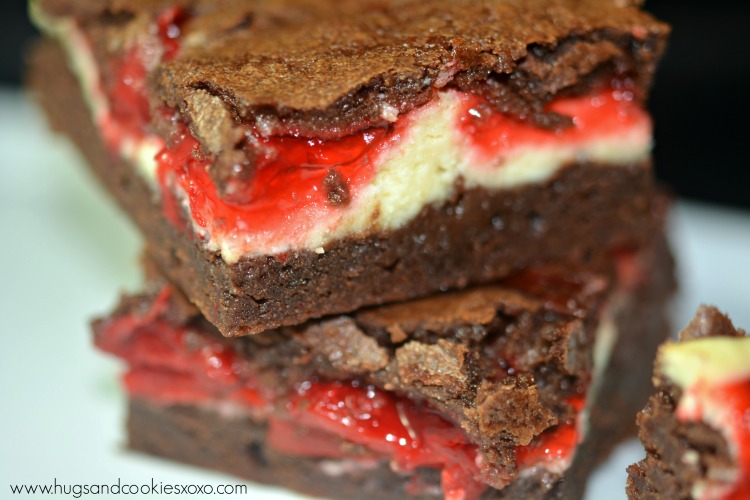 Cherry Cheesecake Brownies