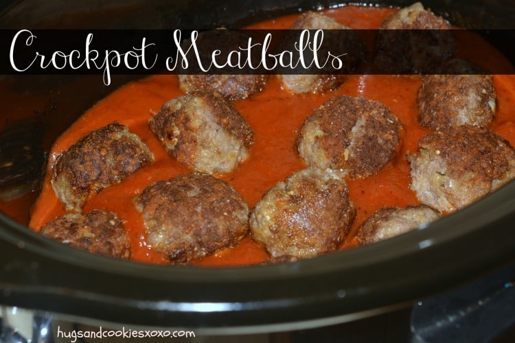 crockpot meatballs