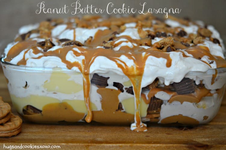 Peanut Butter Cookie Lasagna