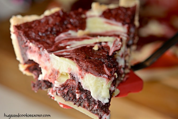 red velvet slice