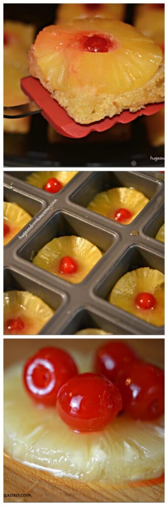 pineapple upside down cakes minis