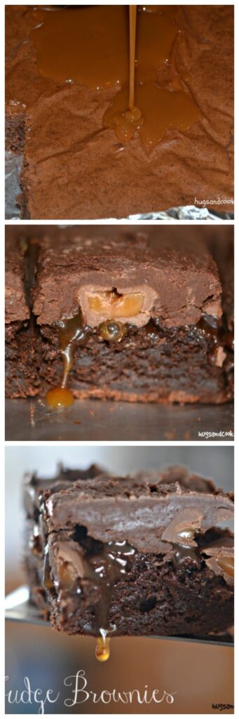 ROLO FUDGE BROWNIES