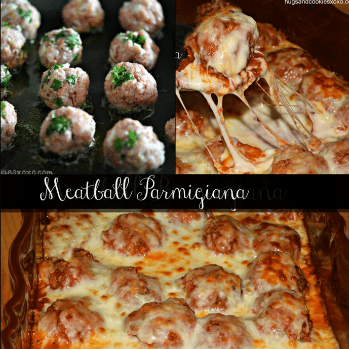 Meatball Parmigiana Casserole - Dish It Girl Recipe Box