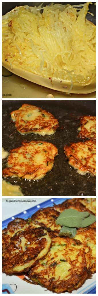 Spaghetti Squash & Sage Fried Patties