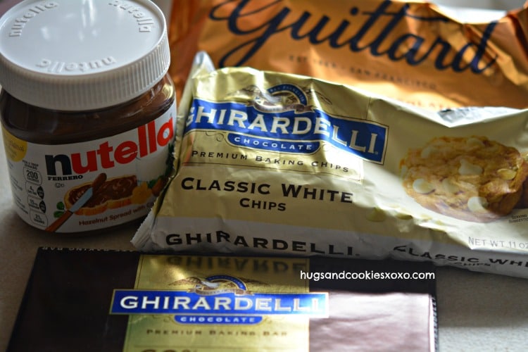 nutella brownies ingredients