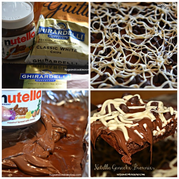 nutella brownies