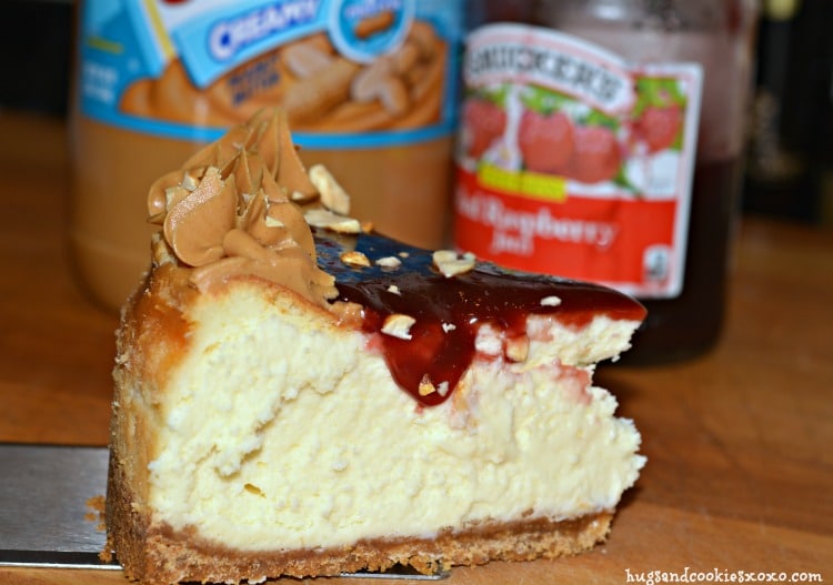 Peanut Butter & Jelly Cheesecake
