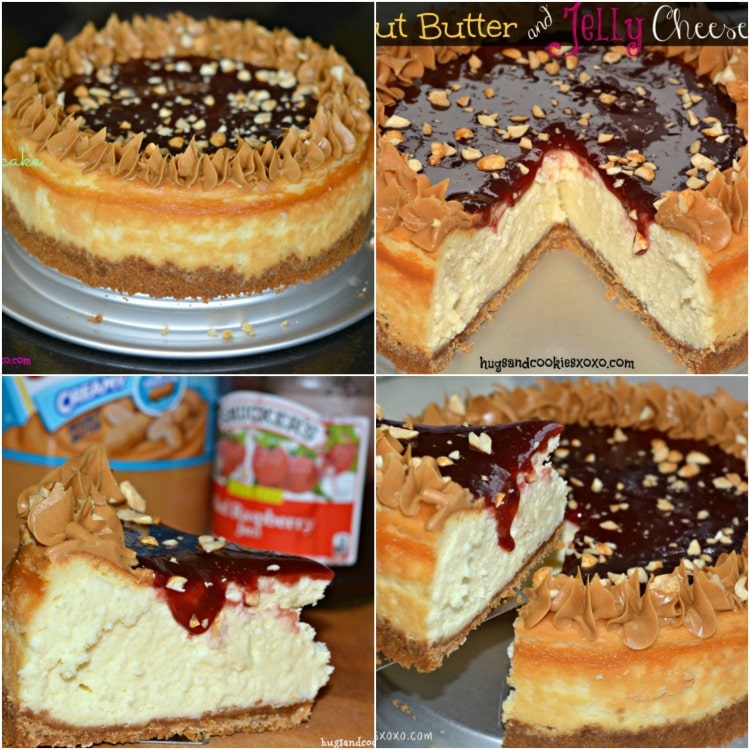 peanut butter and jelly cheesecake