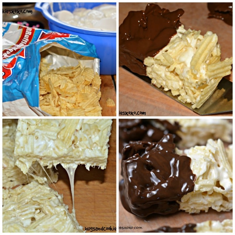 ruffles marshmallow treats