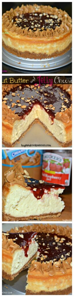 Peanut Butter Jelly Cheesecake