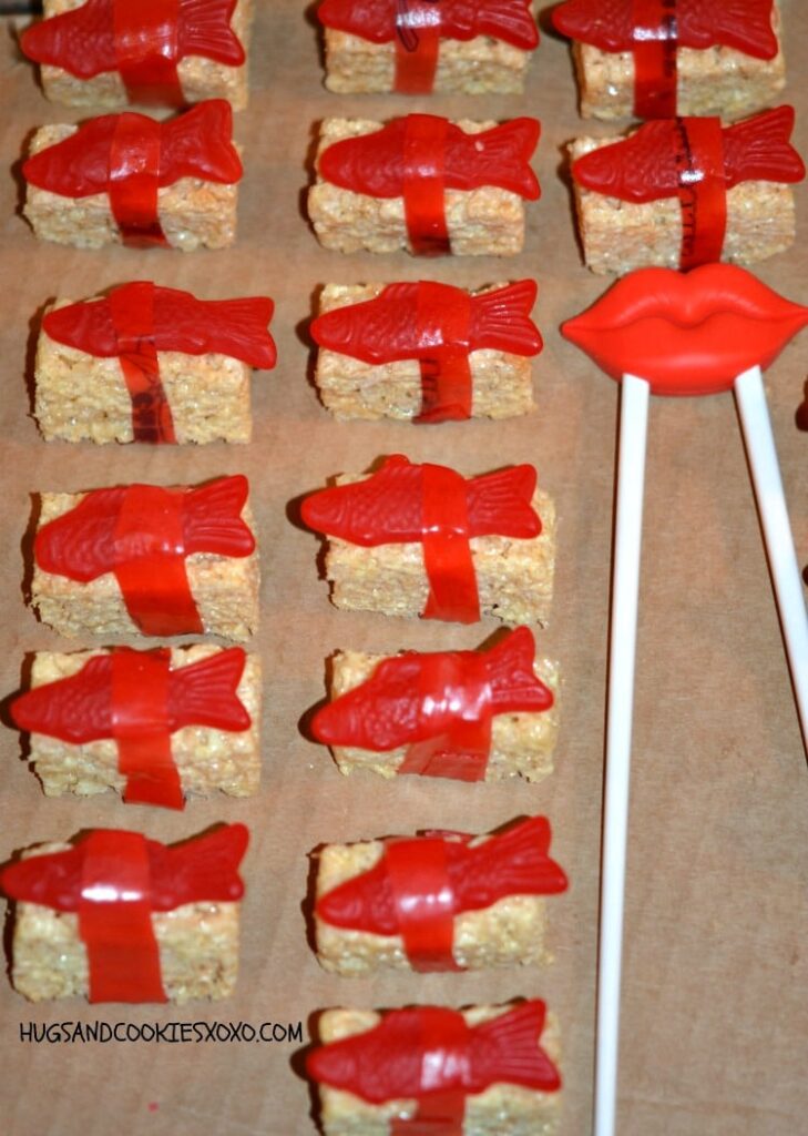 CANDY SUSHI RED FISH