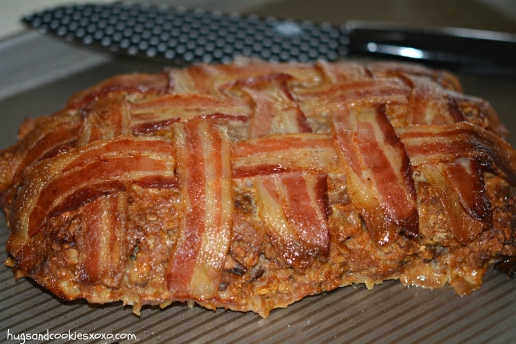 bacon wrapped meatloaf