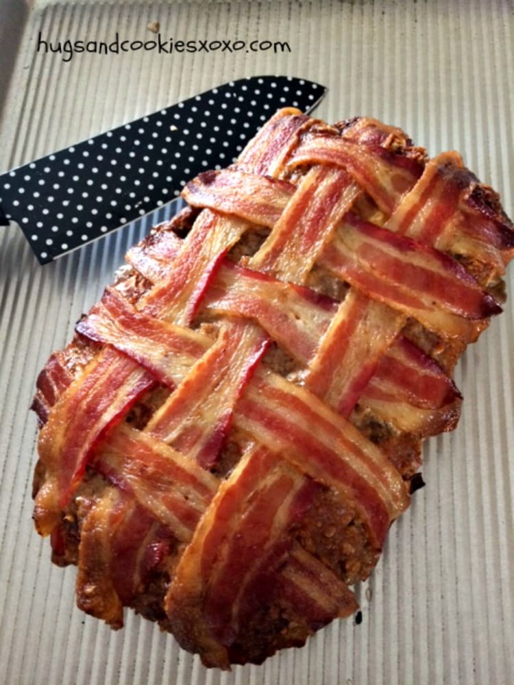 baked bacon meatloaf