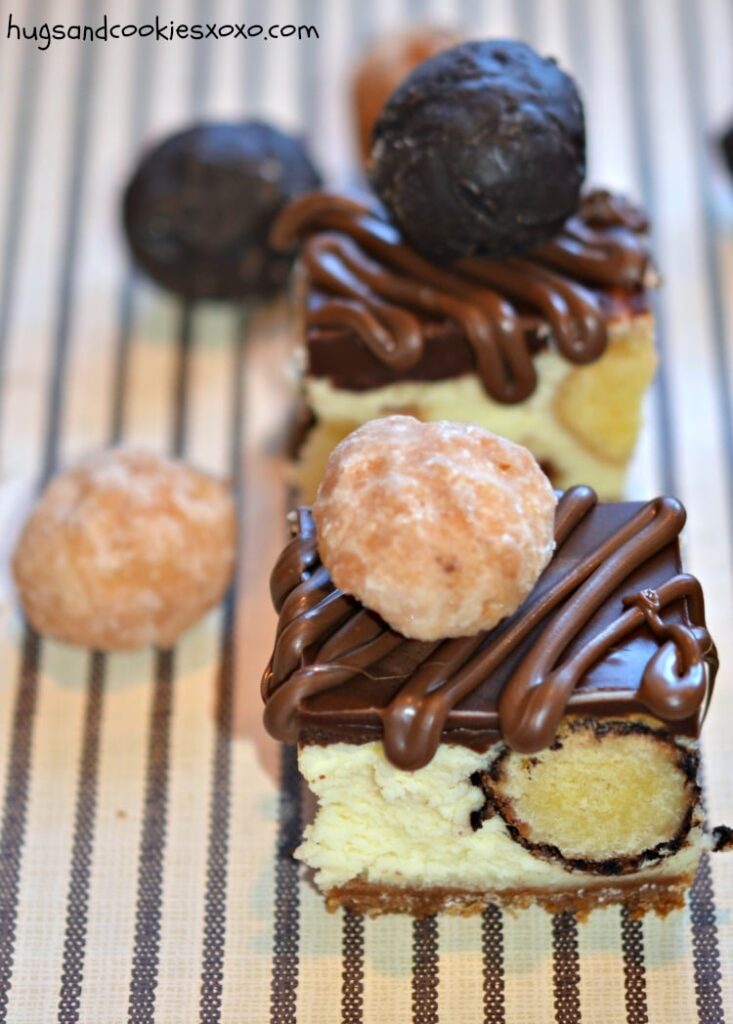 doughnut cheesecake bars chocolate