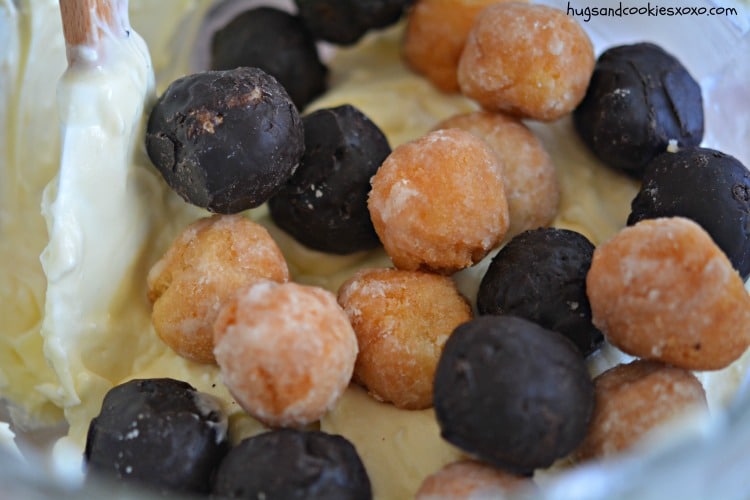 doughnut cheesecake batter