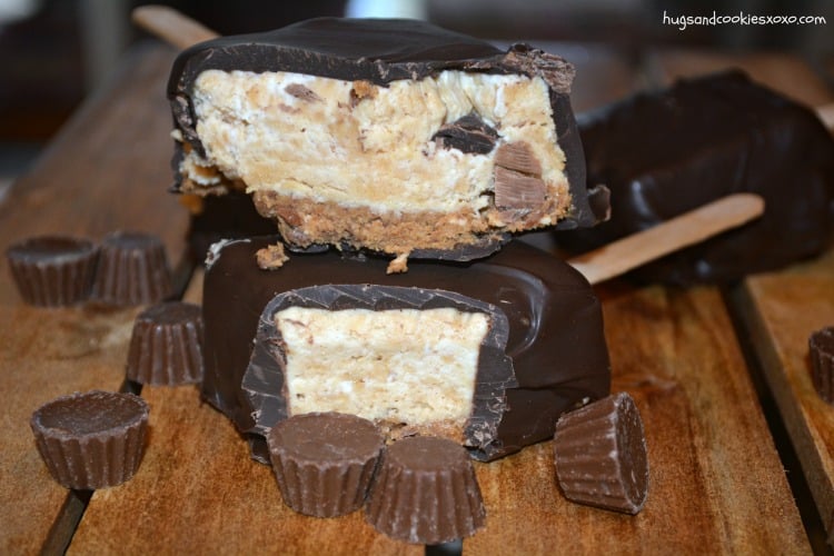 peanut butter cup pie pops