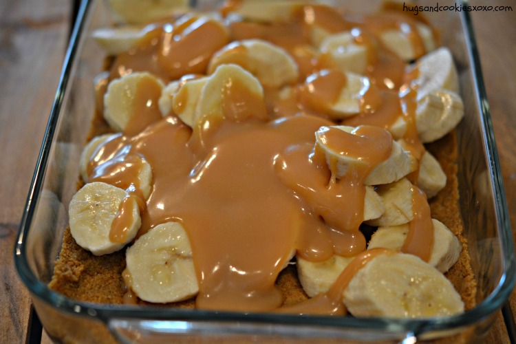 bananas and caramel