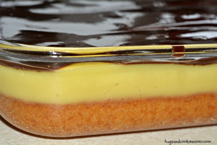 boston cream cake