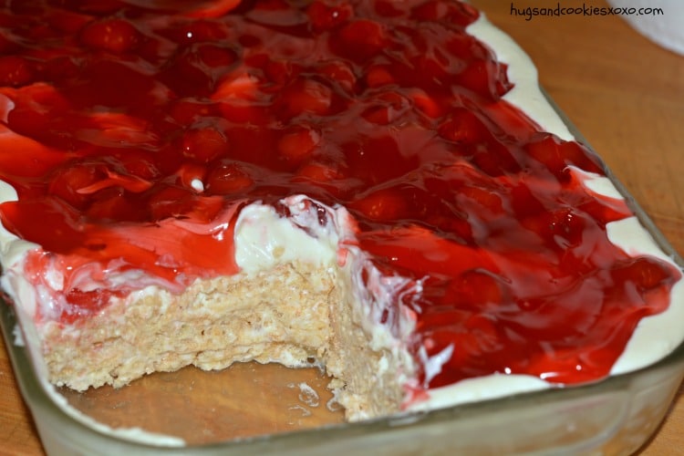 cherry cheesecake bars