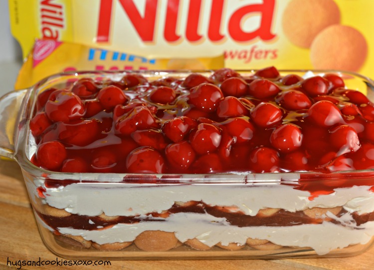 cherry cheesecake cookie lasagna