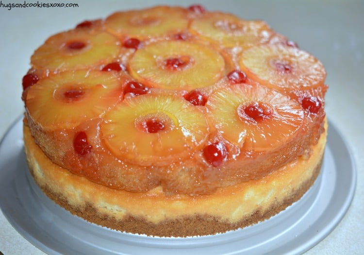 Pineapple Upside Down Cheesecake