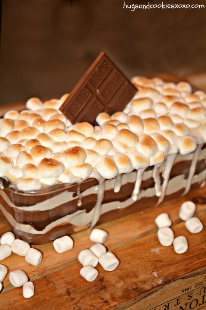 smores lasagna hershey