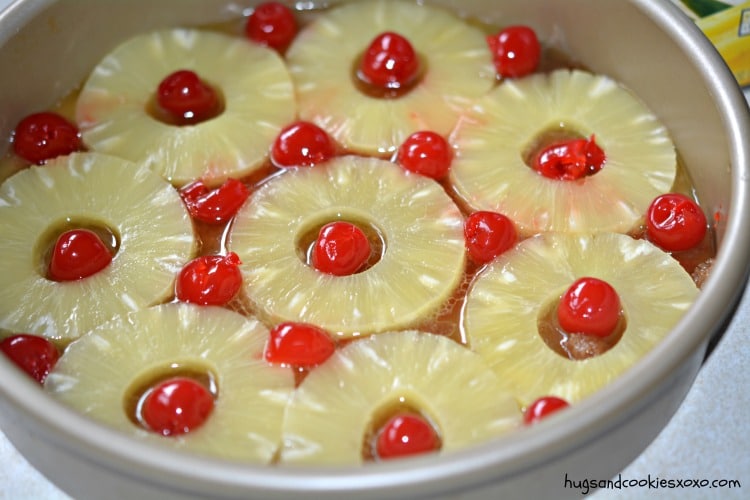 upside down pineapple cake