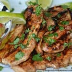 Grilled Chicken With Lime Butter
