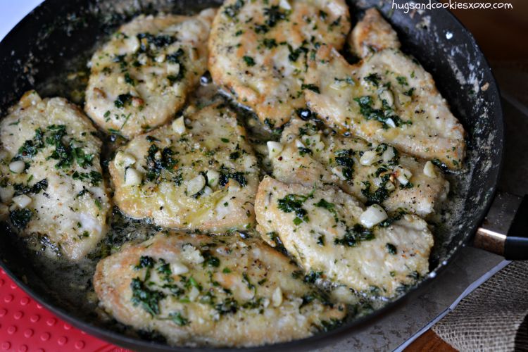 chicken garlic parsley butter