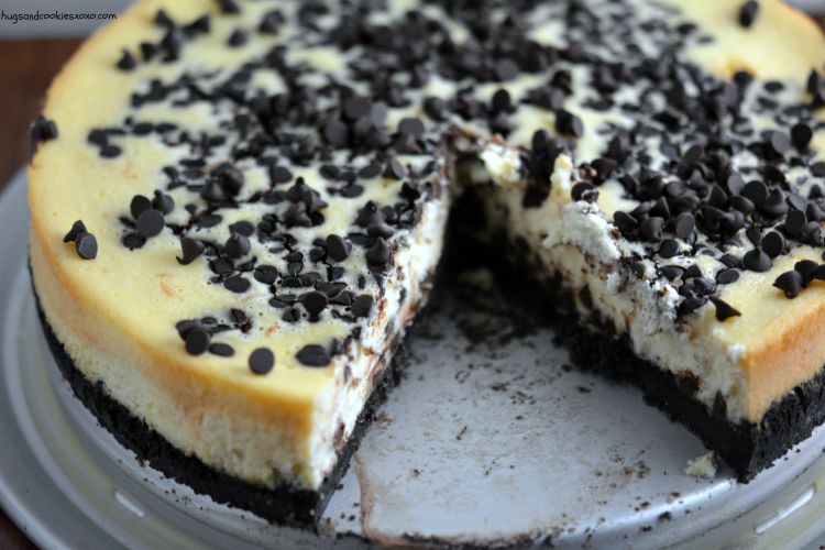 choc chip cheesecake