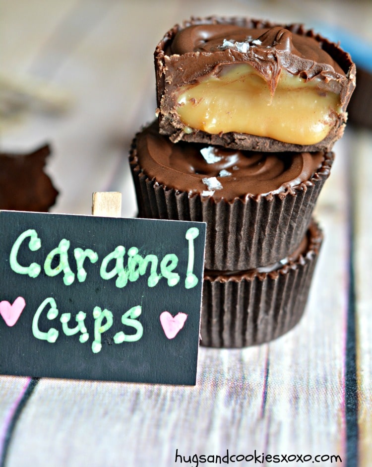 Chocolate Salted Caramel Cups