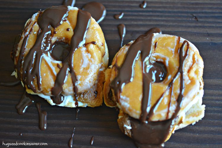 donut smores marshmallow