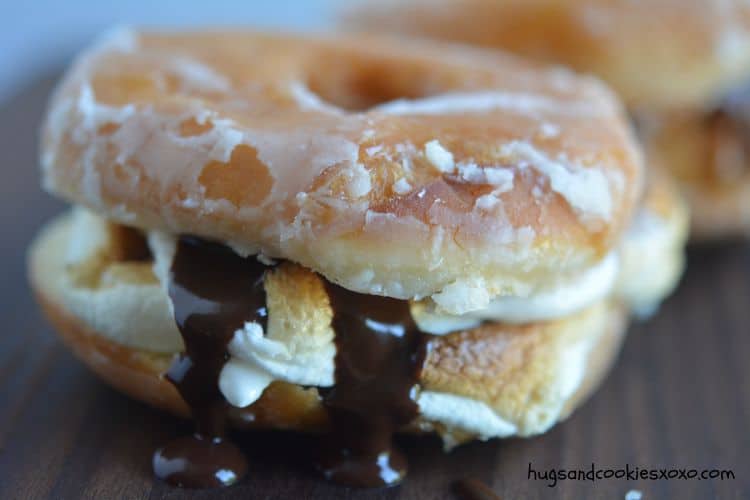 doughnut smore fudge