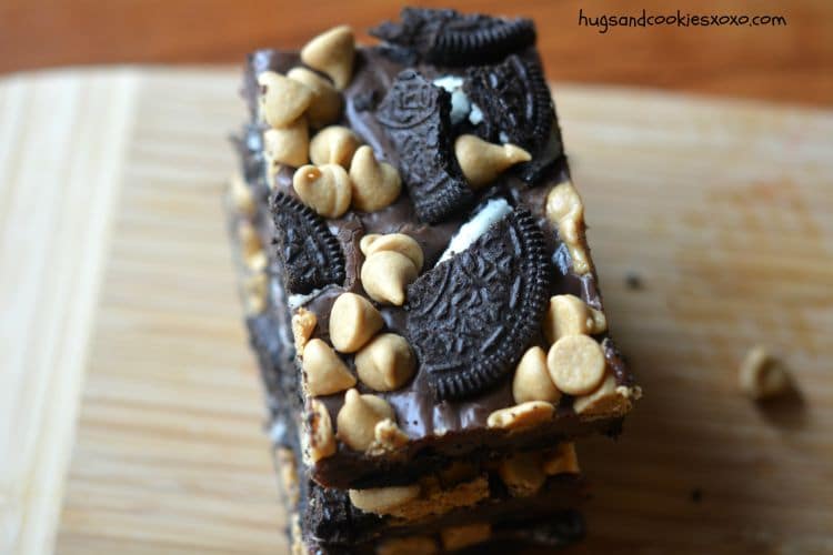 fudgy oreo bar