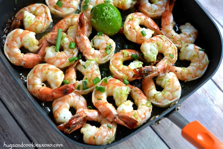 honey lime shrimp