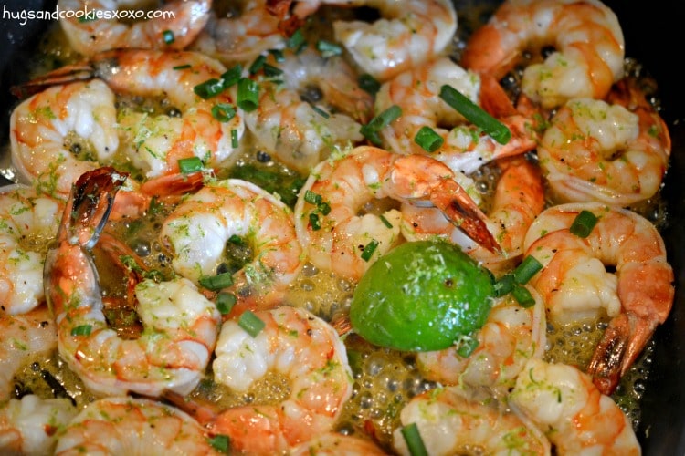 lime honey shrimp