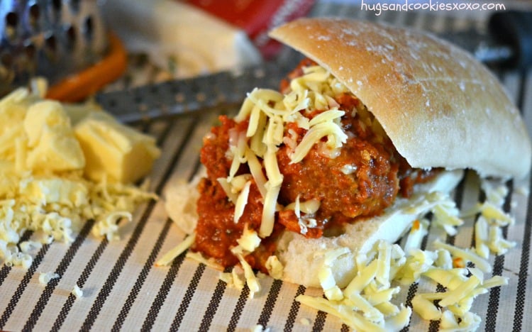 meatball parm hero