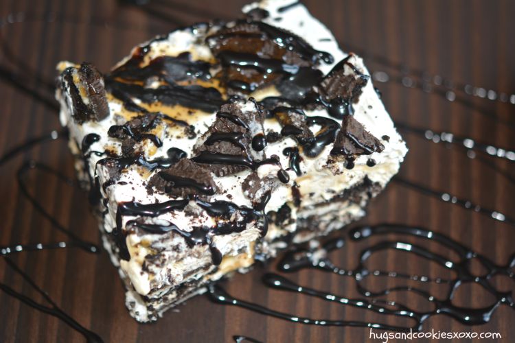 oreo caramel fudge