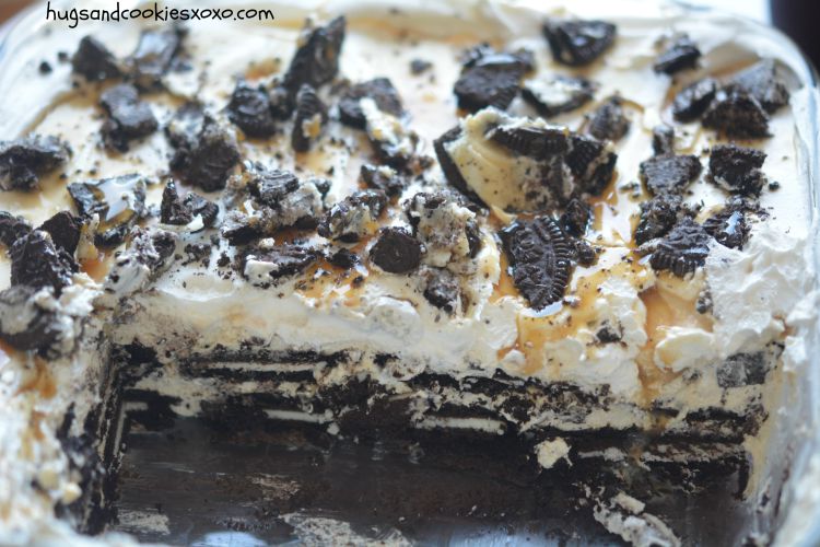 oreo ice box cookie cake