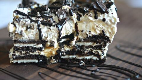 Oreo Ice Cream Cake Recipe - Shugary Sweets